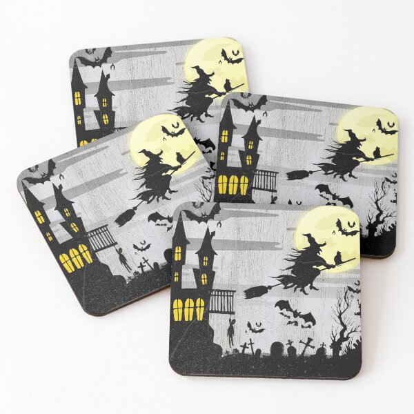 Item preview, Skinny Tumbler Sublimation Design Template Haunted House Halloween Straight Warped Design designed and sold by V28LBFF8.