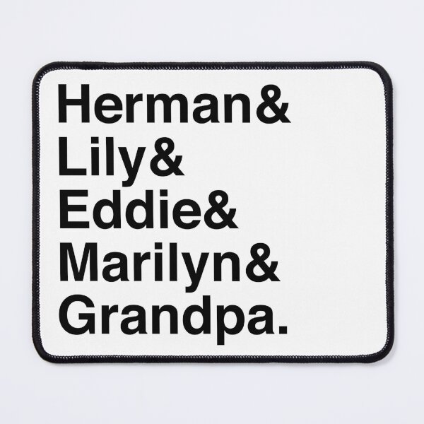 Item preview, Munsters (black text) designed and sold by TextualDeviancy.