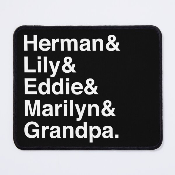 Item preview, Munsters (white text) designed and sold by TextualDeviancy.