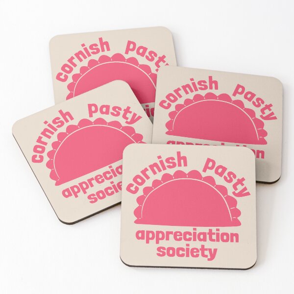 Item preview, Cornish Pasty Appreciation Society Pink designed and sold by cashewdays.