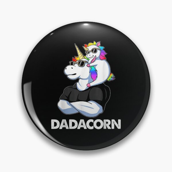 Item preview, Dadacorn Unicorn Dad and Baby Christmas Papa Sunglasses designed and sold by LochyshiArah.