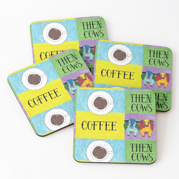 Item preview, Coffee Then Cows designed and sold by AliCatOriginals.