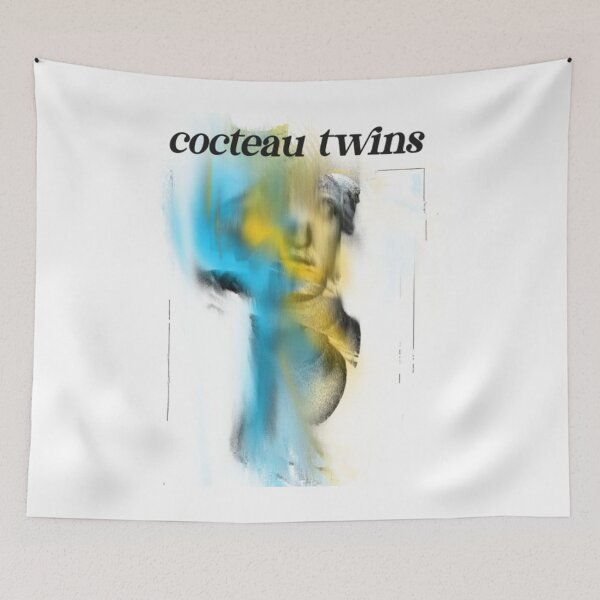 Aperçu de l'œuvre T-shirt Cocteau TwinsCocteau Twins † Style rétro Glitch Design créée et vendue par HaliayGabats.