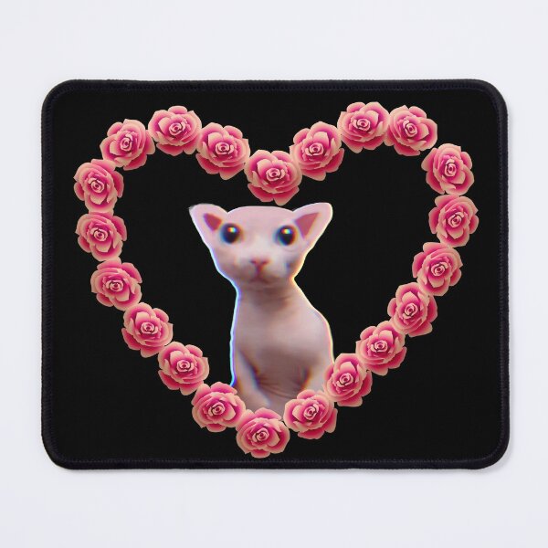 Artikelvorschau, Bingus - Sphynx Rosa Herz Rosen entworfen und verkauft von cannevas.