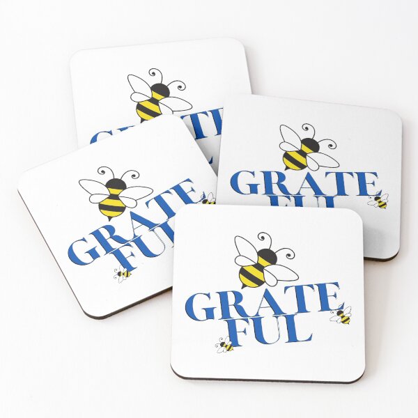 Item preview, Bee Grateful, be grateful  designed and sold by JustaGurli.
