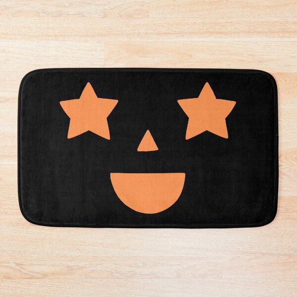 Artikelvorschau, Orange Happy Star Eyes Kürbisgesicht Jack o Lantern entworfen und verkauft von Alladin7.