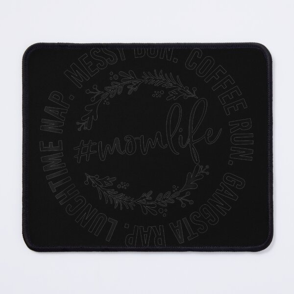Item preview, Messy Bun Coffee Run Gangsta Rap Mom Life designed and sold by KeeganshiAon.