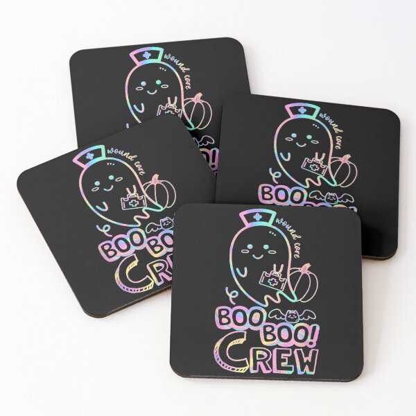 Item preview, Cute Tie Dye Boo Boo Crew Halloween Ghost Wound Care Nurse Premium designed and sold by RICKYCOMPT.