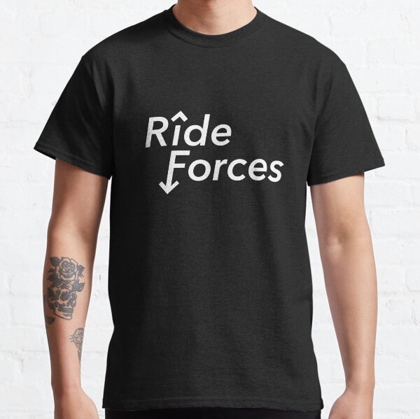 Ride Forces Logo White Classic T-Shirt