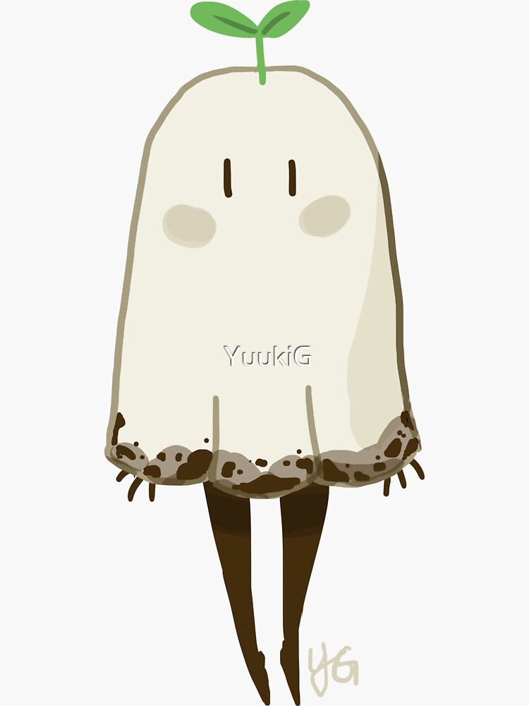 "Turnip the Ghost by Yuuki G" Sticker for Sale by YuukiG Redbubble