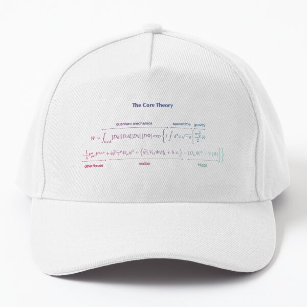 The Core Theory: Quantum Mechanics, Spacetime, Gravity, Other Forces, Matter, Higgs Baseball Cap