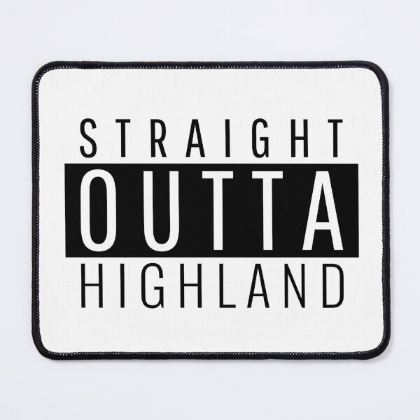 Item preview, Straight Outta Highland designed and sold by Teelogic.
