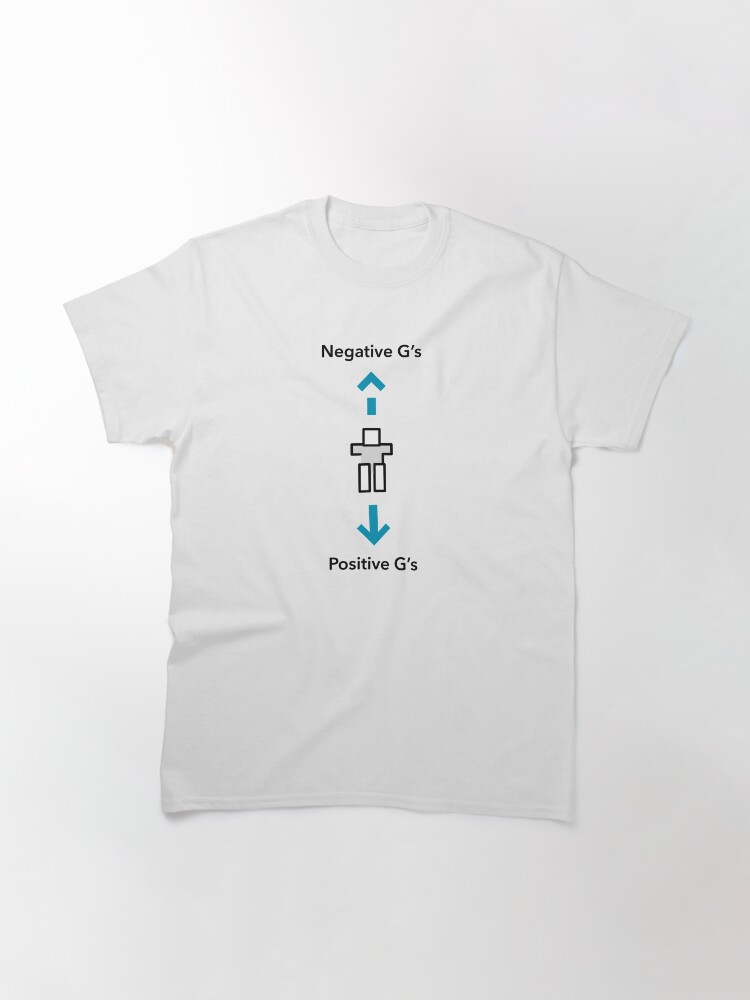 Alternate view of Vertical G Forces Light Classic T-Shirt
