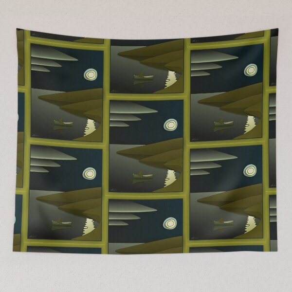 Item preview, Tackle Box Moon designed and sold by Frankarts.
