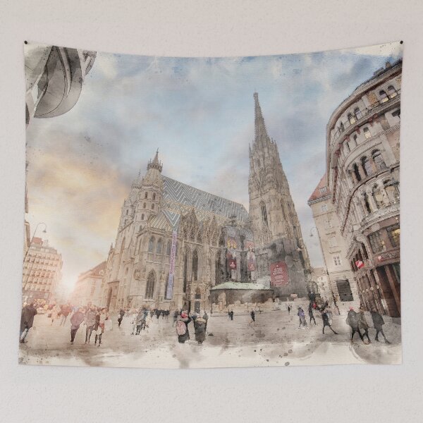 Item preview, St. Stephen's Cathedral in Vienna, Austria  designed and sold by mitzobs.