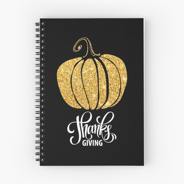 Item preview, golden glitter pumpkin happy thanksgiving day designed and sold by Anvin Peeter.