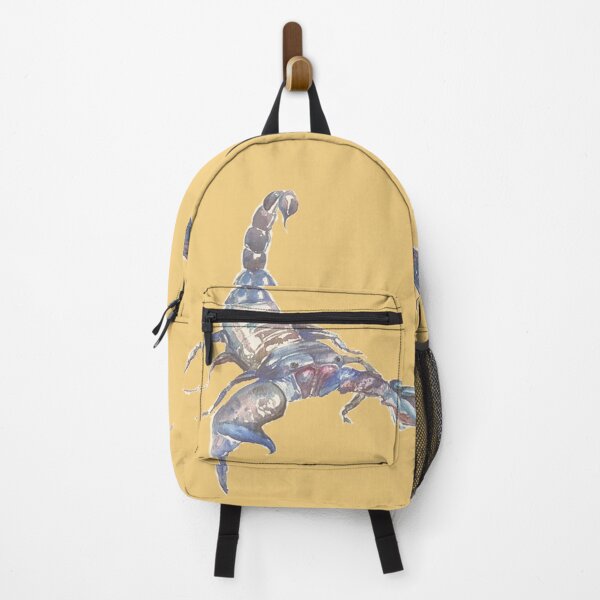 Item preview, Watercolour of a Scorpion showing its poisonous sting designed and sold by Liz HL Art Shop.