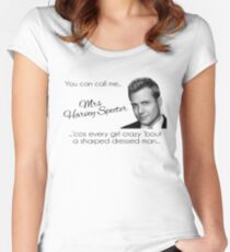 Harvey Specter - that's Mrs Harvey Specter to you Fitted Scoop T-Shirt