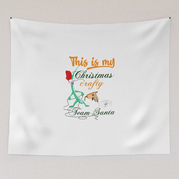 Item preview, This is my Christmas Team Santa crafty 2020 novelty designed and sold by RICKYCOMPT.
