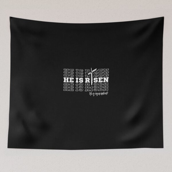 Item preview, He Is Risen Mirror Words designed and sold by SeyedshiNaia.