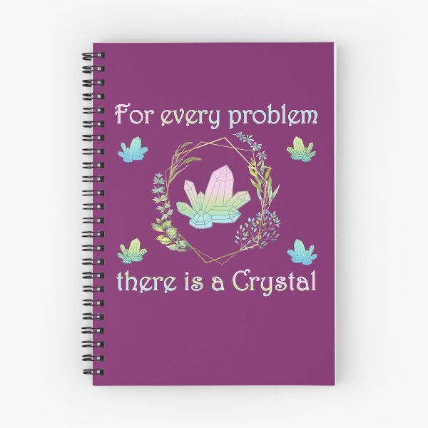 Item preview, For Every Problem There Is a Crystal designed and sold by GrimButterfly.