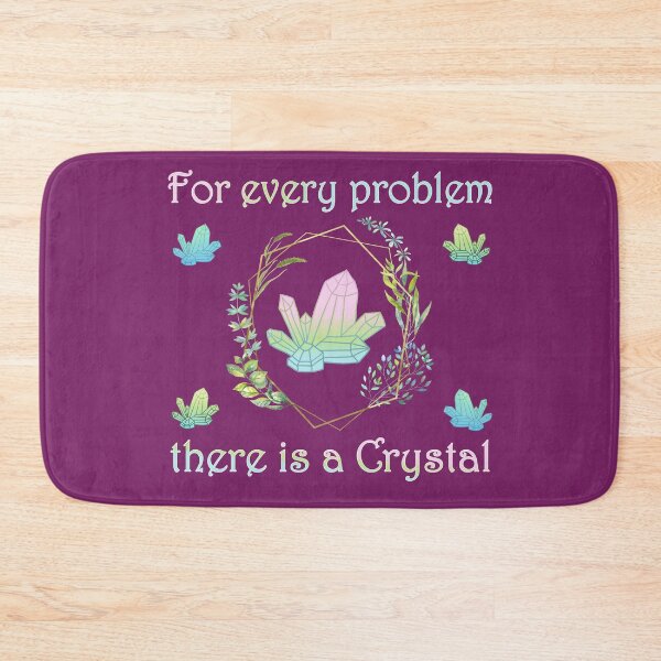 Item preview, For Every Problem There Is a Crystal designed and sold by GrimButterfly.