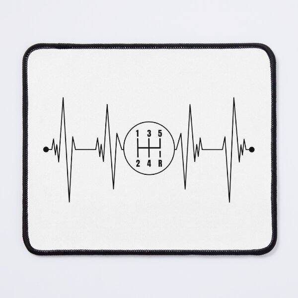 Item preview, Manual Transmission Stick Shift Heartbeat designed and sold by playloud.