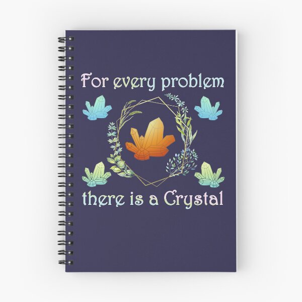 Item preview, For Every Problem There Is a Crystal designed and sold by GrimButterfly.