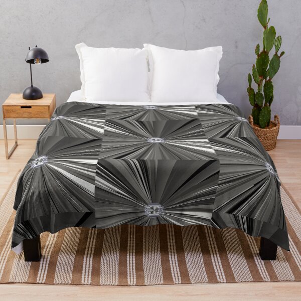 Item preview, Art Deco Black and Silver Geometric  designed and sold by SloganExpress.
