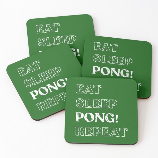 Item preview, Eat Sleep Pong Repeat! It's Mahjong Time Mahjongg Fans designed and sold by teeworthy.