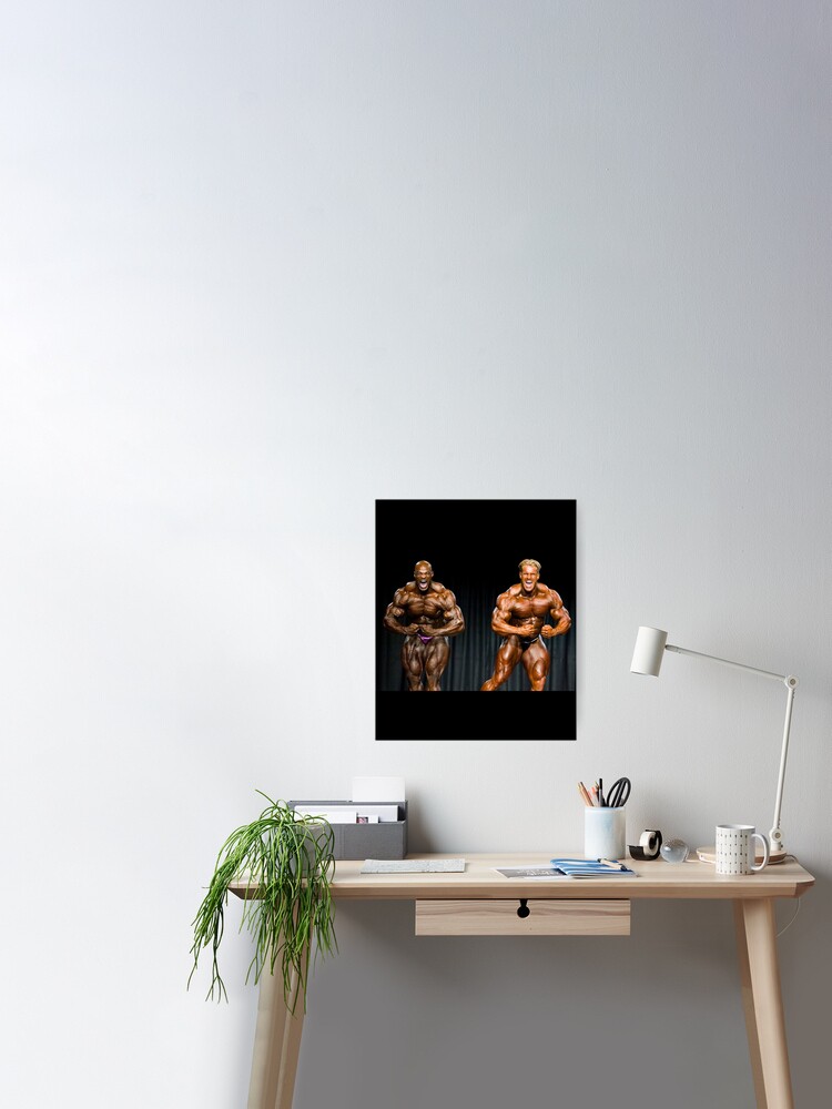 Mr. Olympia 2004 Poster Jay Cutler Vs. Ronnie Coleman