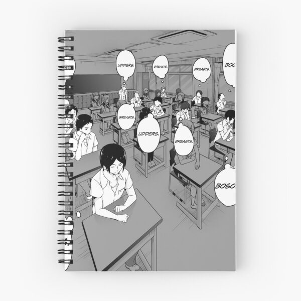 Item preview, dirty thoughts manga classroom designed and sold by effrvscence.