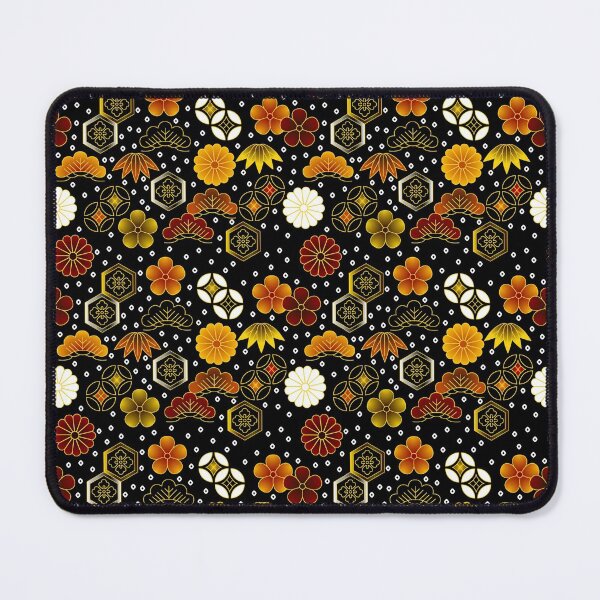 Item preview, Japanese Pattern WAGARA of Luxury Pine Tree, Bamboo and Sakura design designed and sold by monodesigns.