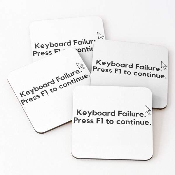 Item preview, Keyboard failure. Press F1 to continue. designed and sold by razaldo.