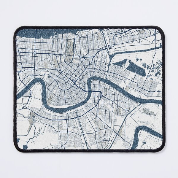 Item preview, New Orleans City Map of Louisiana, USA - Coastal designed and sold by deMAP.