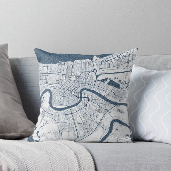 Item preview, New Orleans City Map of Louisiana, USA - Coastal designed and sold by deMAP.
