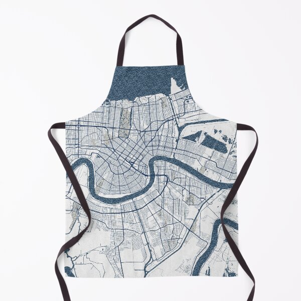 Item preview, New Orleans City Map of Louisiana, USA - Coastal designed and sold by deMAP.