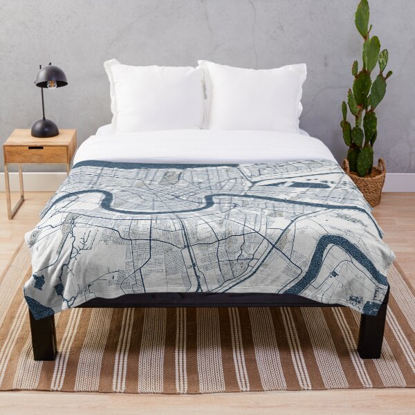Item preview, New Orleans City Map of Louisiana, USA - Coastal designed and sold by deMAP.
