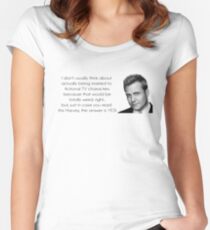 Want to Marry Harvey Specter? Fitted Scoop T-Shirt