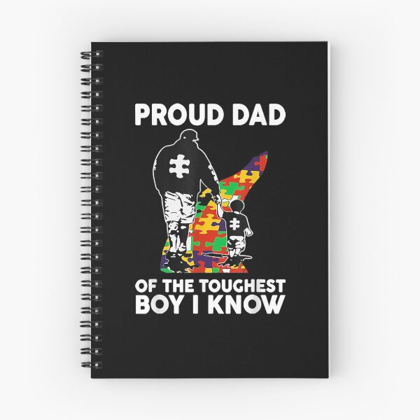 Item preview, Mens Proud Dad Of The Toughest Boy I Know Autism Awareness designed and sold by MiloszshiZse.