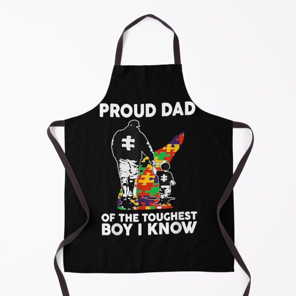 Item preview, Mens Proud Dad Of The Toughest Boy I Know Autism Awareness designed and sold by MiloszshiZse.