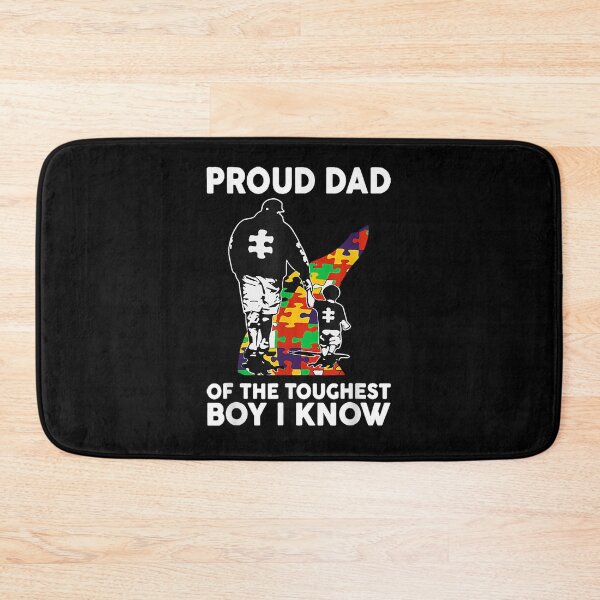 Item preview, Mens Proud Dad Of The Toughest Boy I Know Autism Awareness designed and sold by MiloszshiZse.
