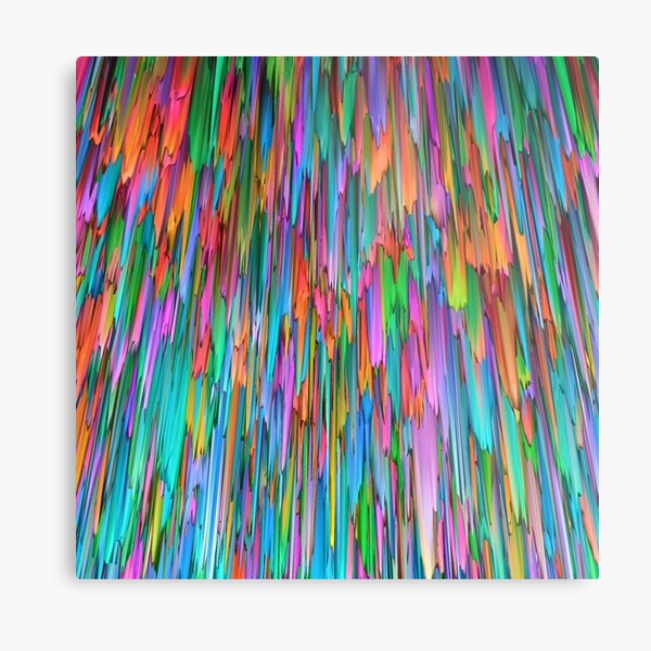 Paradise Rain Metal Print