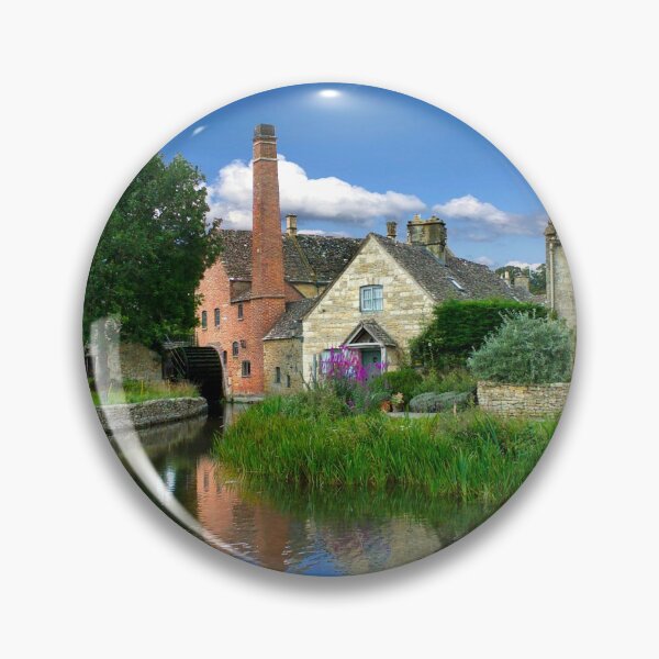 Item preview, The Old Mill Lower Slaughter designed and sold by Alisonchambers2.