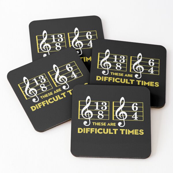 Item preview, These Are Difficult Times Music Lover designed and sold by MiloszshiZse.