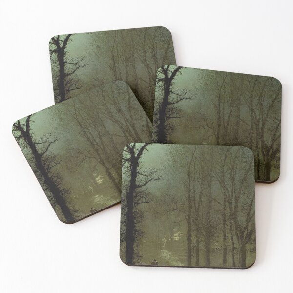 Item preview, Lovers in a Wood, 1873. Painted by John Atkinson Grimshaw (1836–1893) designed and sold by Art Outlaws.