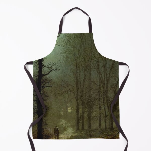 Item preview, Lovers in a Wood, 1873. Painted by John Atkinson Grimshaw (1836–1893) designed and sold by Art Outlaws.