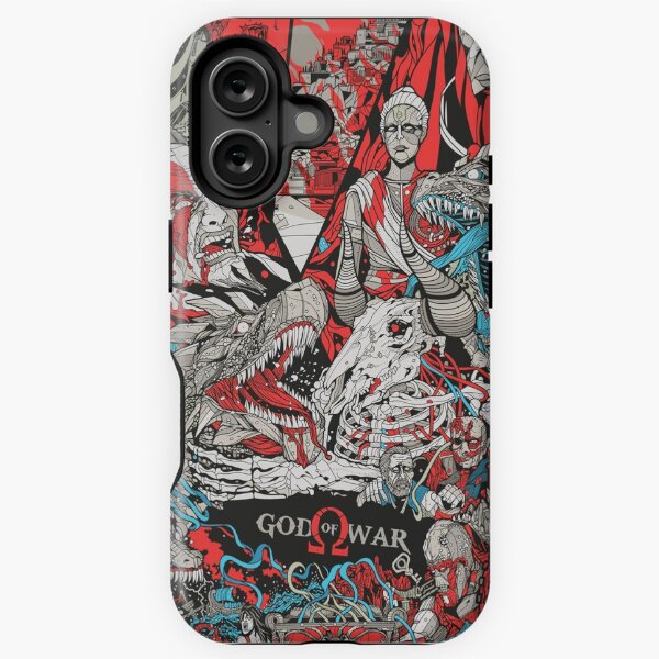 Vista previa del artículo con la obra «Arte de God of War No1», diseñado y vendido por GeekPopCulture.