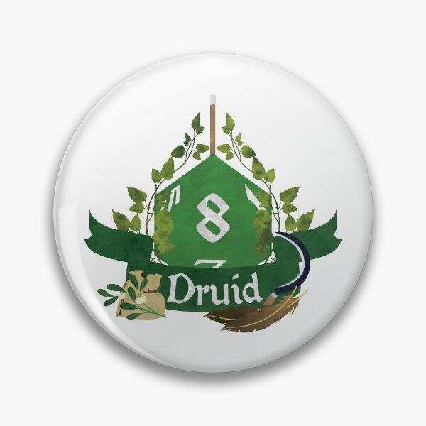 Item preview, Dnd class - Druid designed and sold by The crow's nest.