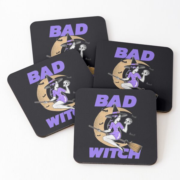 Item preview, Bad Witch, trendy Halloween gift designed and sold by LostTraveller.